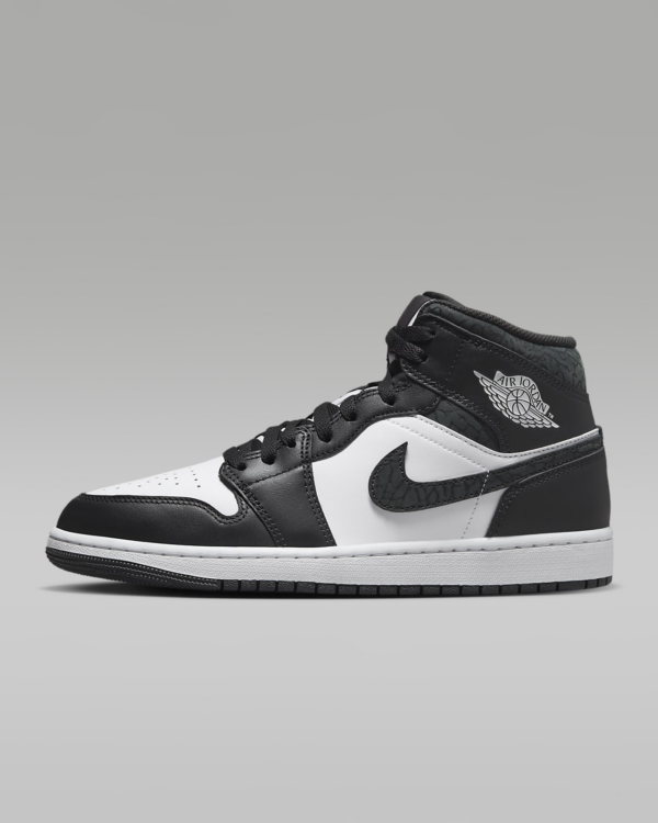Air Jordan 1 Mid SE Men's shoes White Black FB9911-001