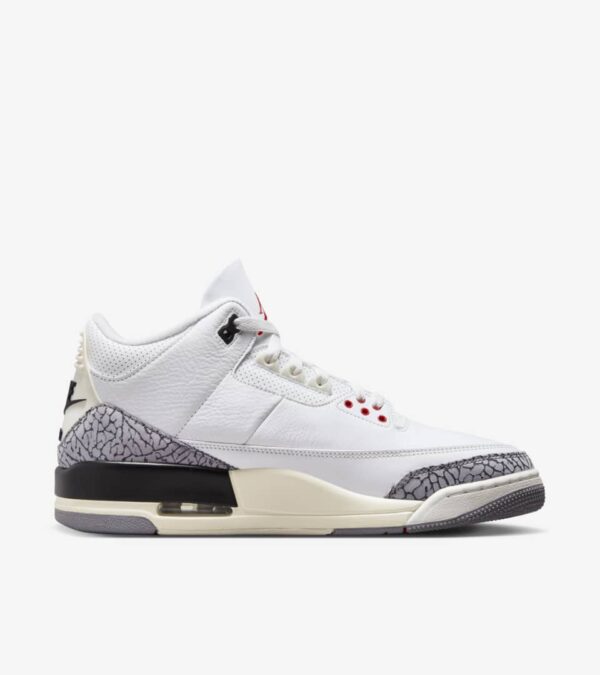 Air Jordan 3 White Cement Re-imagined - Image 3