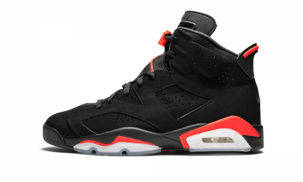 Air Jordan 6 Retro Black & Infrared Men's Style 384664-060