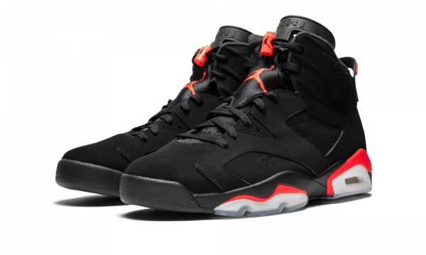 Air Jordan 6 Retro Black & Infrared Men's Style 384664-060 - Image 2
