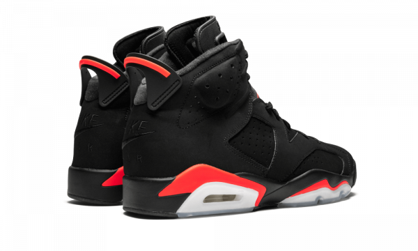 Air Jordan 6 Retro Black & Infrared Men's Style 384664-060 - Image 3