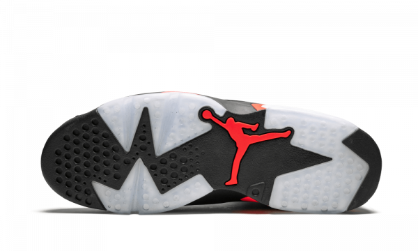 Air Jordan 6 Retro Black & Infrared Men's Style 384664-060 - Image 5