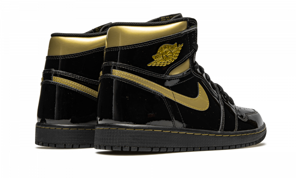 Air Jordan 1 Retro High OG "Black Metallic Gold" - Image 3