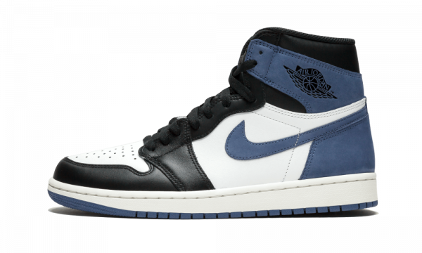 Air Jordan 1 Retro High OG Summit White Blue Moon Men's Shoes