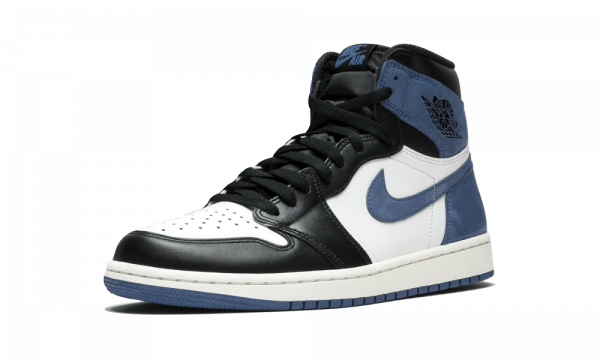 Air Jordan 1 Retro High OG Summit White Blue Moon Men's Shoes - Image 4