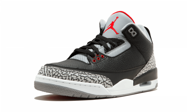 Air Jordan 3 Retro OG Black/Cement Men's Shoes - Image 4
