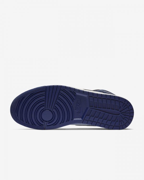 Air Jordan 1 Mid SE Deep Royal Blue Men's Shoe 852542-400 - Image 2