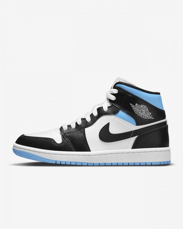 Air Jordan 1 Mid Women's Shoe University Blue BQ6472-102