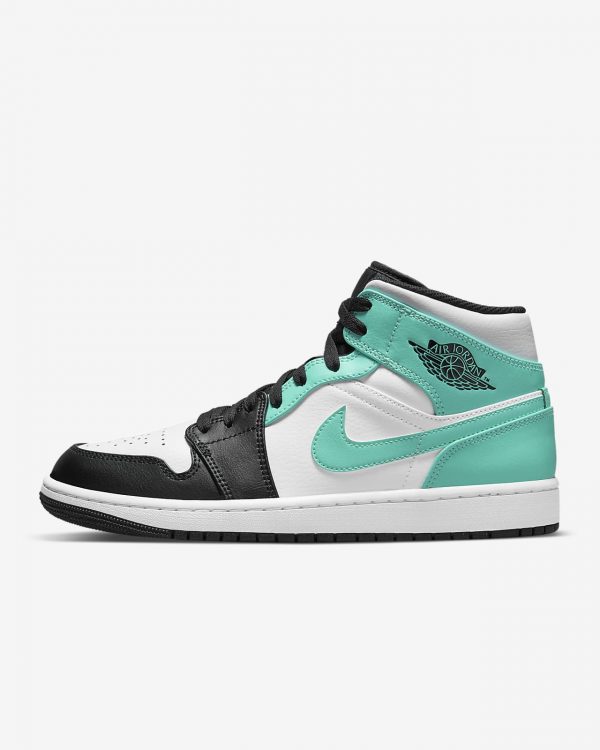 Air Jordan 1 Mid Shoes Tropical Twist 554724-132