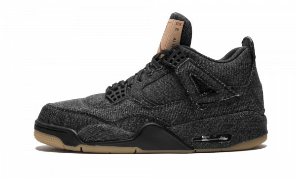 Jordan Air Jordan 4 Retro Levis NRG 'Black Levis' Men's Shoes
