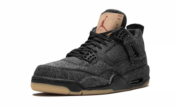 Jordan Air Jordan 4 Retro Levis NRG 'Black Levis' Men's Shoes - Image 4