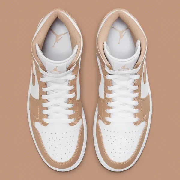 Jordan 1 Mid Tan Gum - Image 2