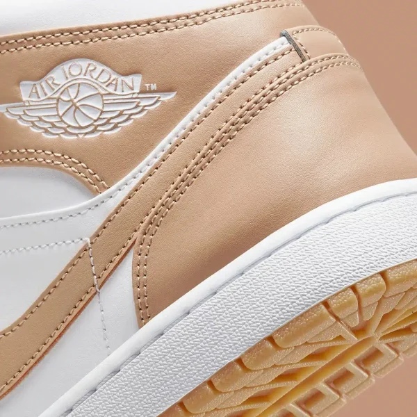 Jordan 1 Mid Tan Gum - Image 4