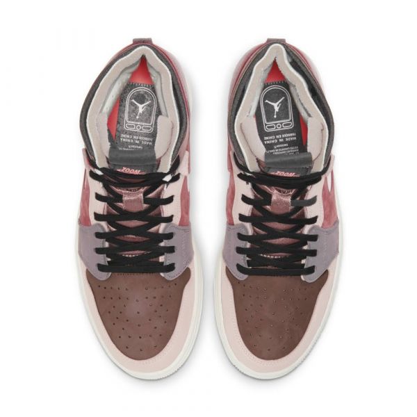 Womens Air Jordan 1 High Zoom CM 'Canyon Rust' - Image 4